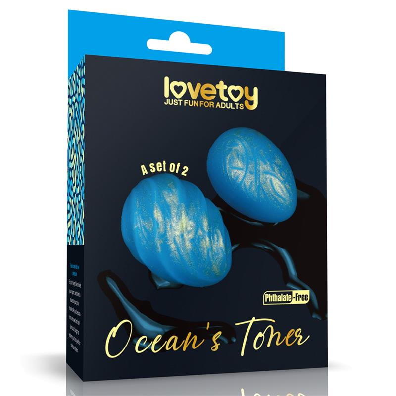 LOVETOY - OCEANS TONER BOLAS KEGEL SET DE 2