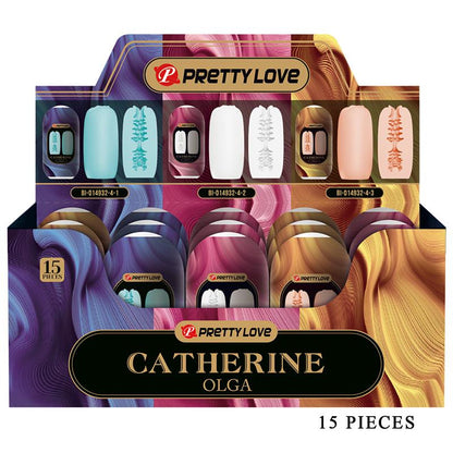 PRETTYLOVE - OLGA DISPLAY 15 MASTURBADORES SURTIDOS