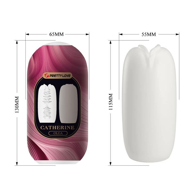 PRETTYLOVE - OLGA HUEVO MASTURBADOR DOUBLE TEXTURE