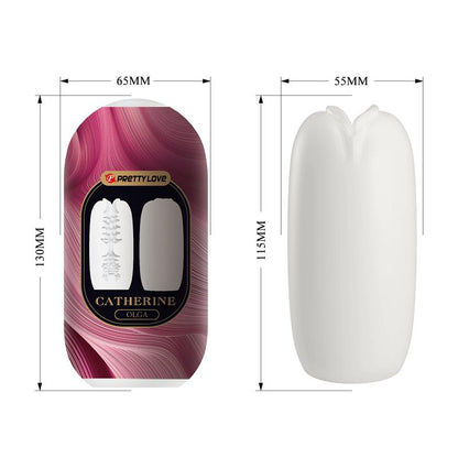PRETTYLOVE - OLGA HUEVO MASTURBADOR DOUBLE TEXTURE