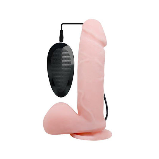 BAILE - OLIVER DILDO REALISTA CON VIBRACIÓN Y ROTACIÓN CONTROL REMOTO