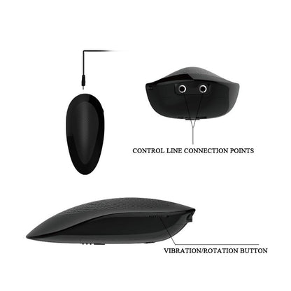 BAILE - OLIVER DILDO REALISTA CON VIBRACIÓN Y ROTACIÓN CONTROL REMOTO