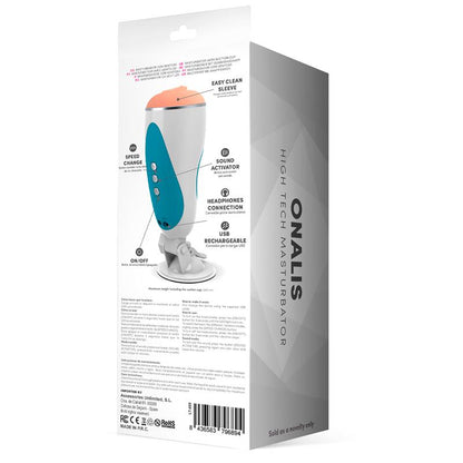 LATETOBED - ONALIS HIGH TECH MASTURBADOR SISTEMA GEMIDOS Y VIBRACIÓN VAGINA USB