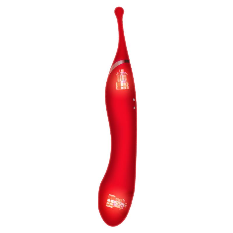INTOYOU - ONAX ESTIMULADOR DOBLE VIBRADOR DE PUNTO Y DOBLE PULSACIÓN USB