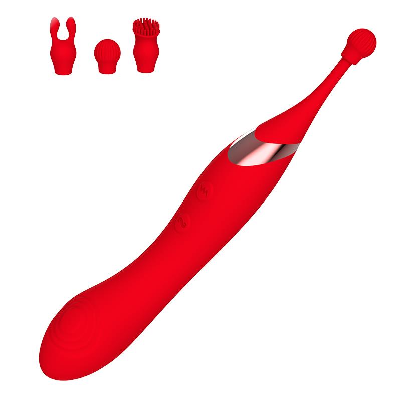 INTOYOU - ONAX ESTIMULADOR DOBLE VIBRADOR DE PUNTO Y DOBLE PULSACIÓN USB
