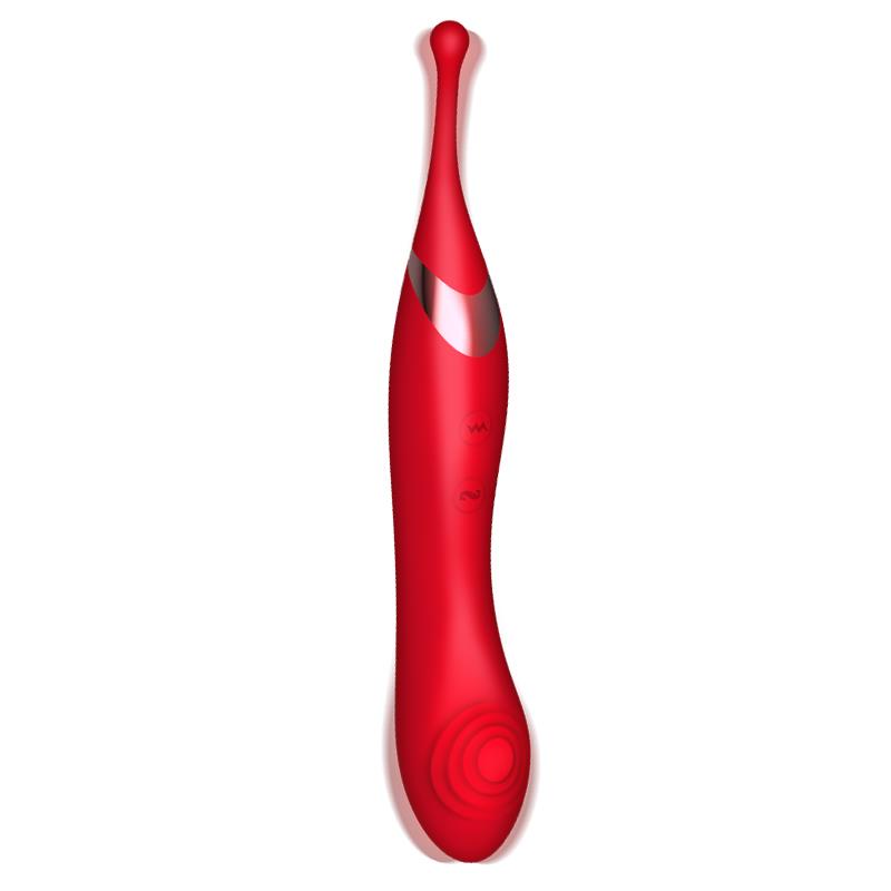 INTOYOU - ONAX ESTIMULADOR DOBLE VIBRADOR DE PUNTO Y DOBLE PULSACIÓN USB