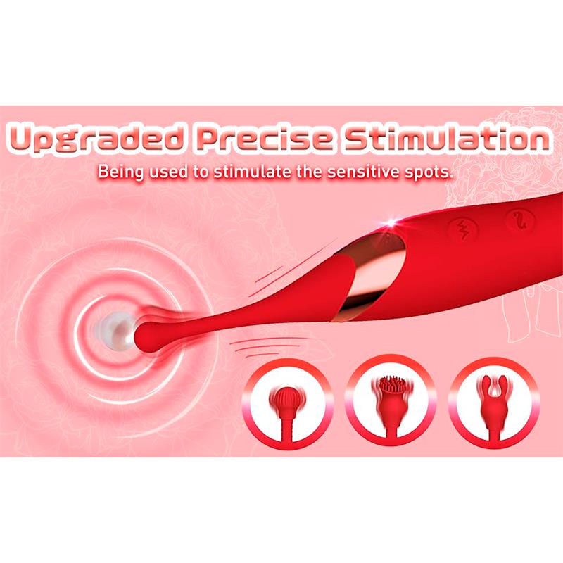 INTOYOU - ONAX ESTIMULADOR DOBLE VIBRADOR DE PUNTO Y DOBLE PULSACIÓN USB