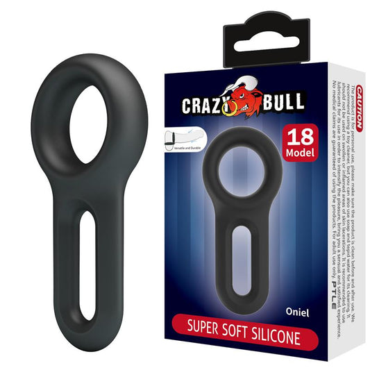 CRAZY BULL - ONIEL ANILLO PARA EL PENE SILICONA MOD 18