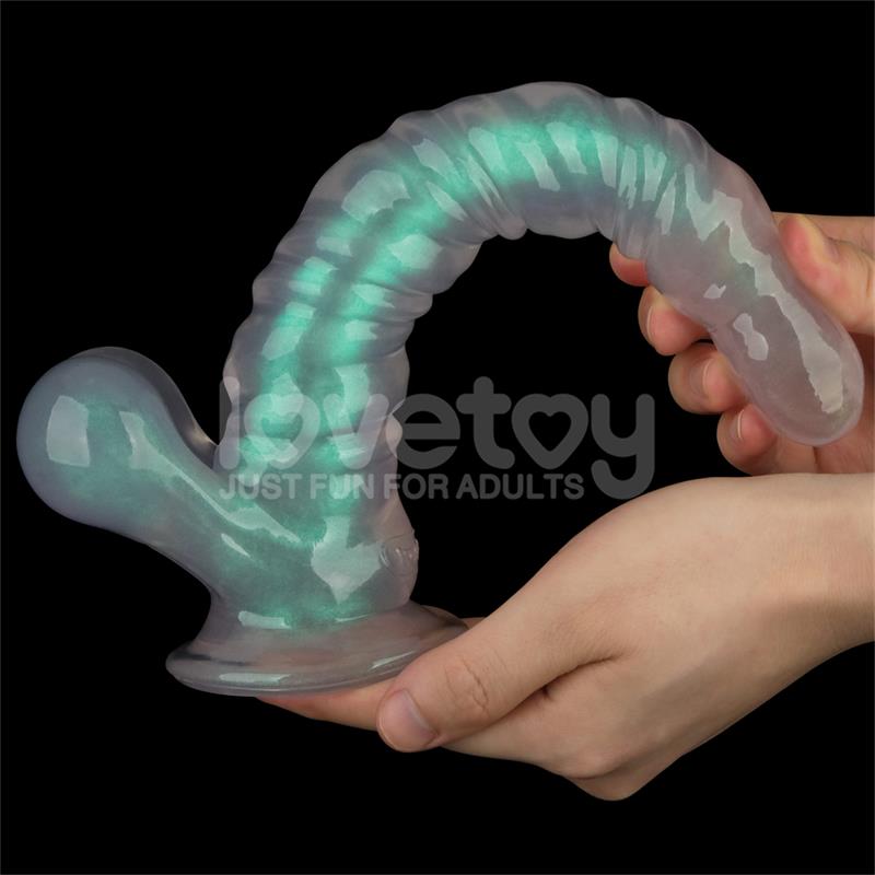 LOVETOY - OPAL PEARL SHEEN DILDO VERDER 11