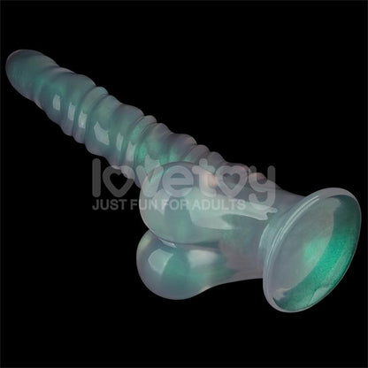 LOVETOY - OPAL PEARL SHEEN DILDO VERDER 11