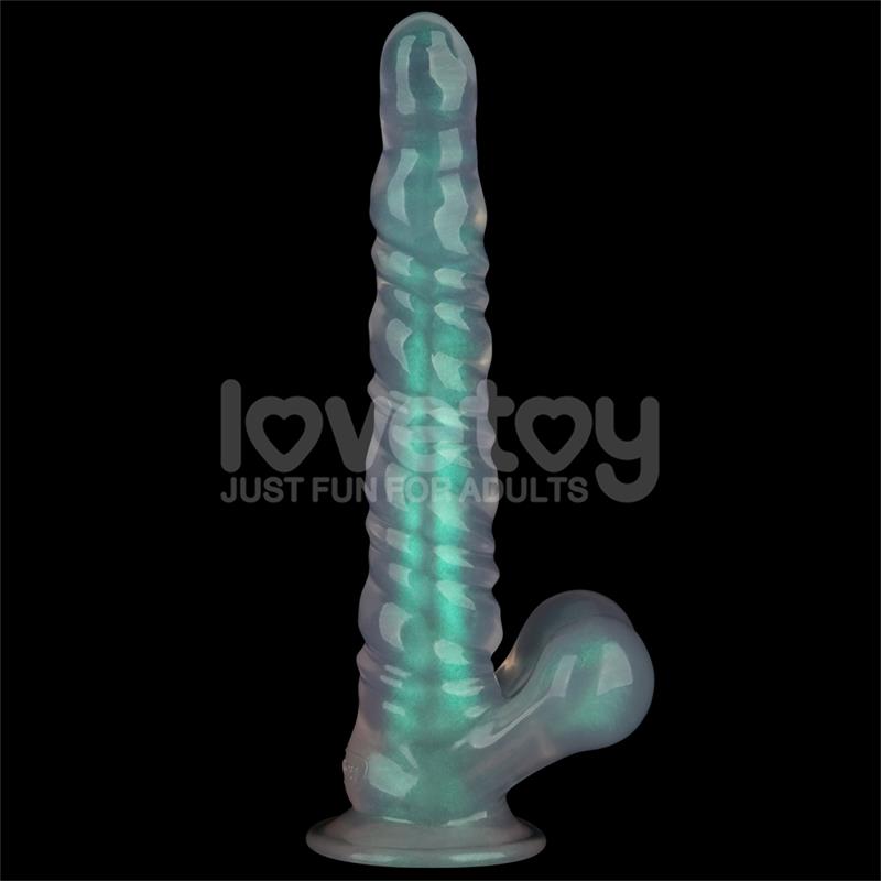 LOVETOY - OPAL PEARL SHEEN DILDO VERDER 11