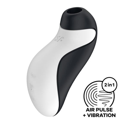 SATISFYER - ORCA SUCCIONADOR DE CLÍTORIS DOUBLE AIR PULSE