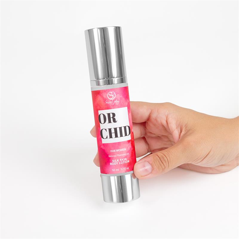 SECRET PLAY - ORCHID LOCION PIEL DE SEDA FEROMONAS 50 ML