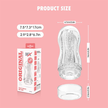 CHISA - ORIGINAL PORTABLE LEWD CUP MASTURBADOR