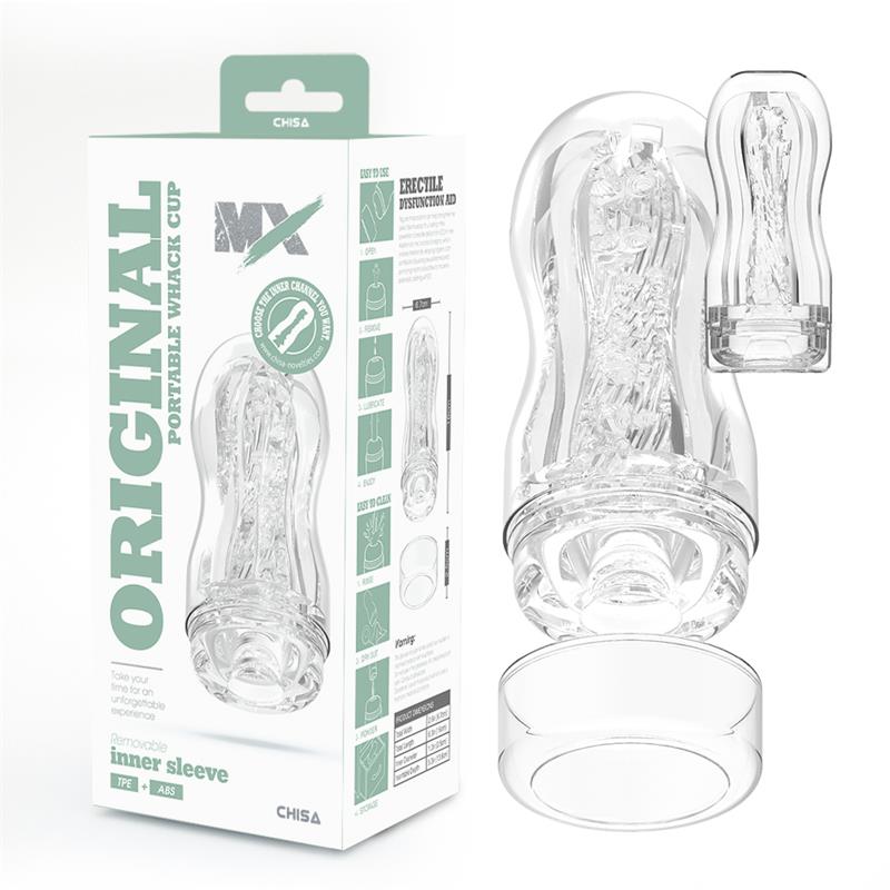 CHISA - ORIGINAL PORTABLE WHACK CUP MASTURBADOR MASCULINO