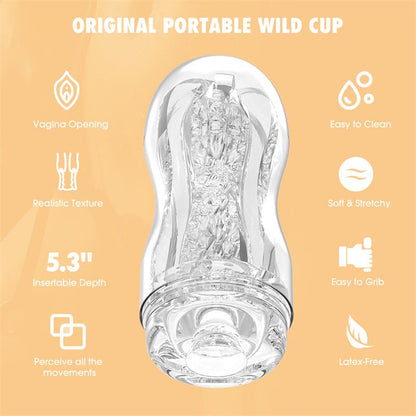CHISA - ORIGINAL PORTABLE WILD CUP MASTURBADOR