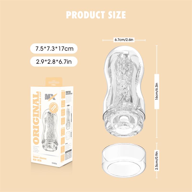 CHISA - ORIGINAL PORTABLE WILD CUP MASTURBADOR