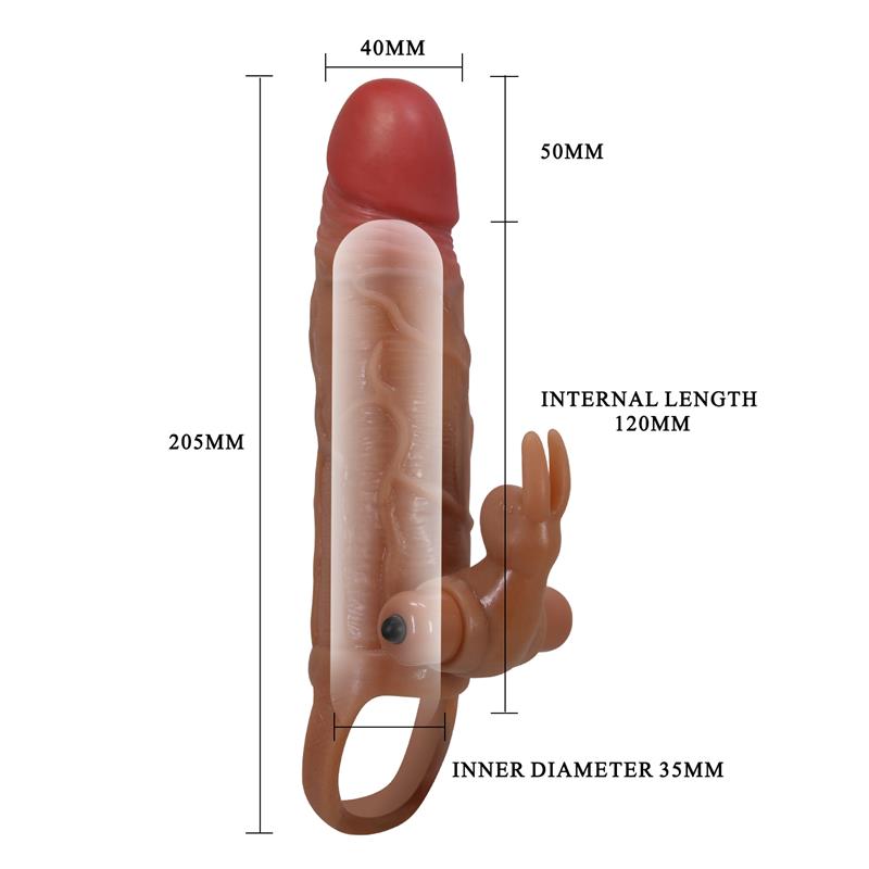 PRETTYLOVE - OSMAR FUNDA PARA EL PENE CON VIBRACIÓN