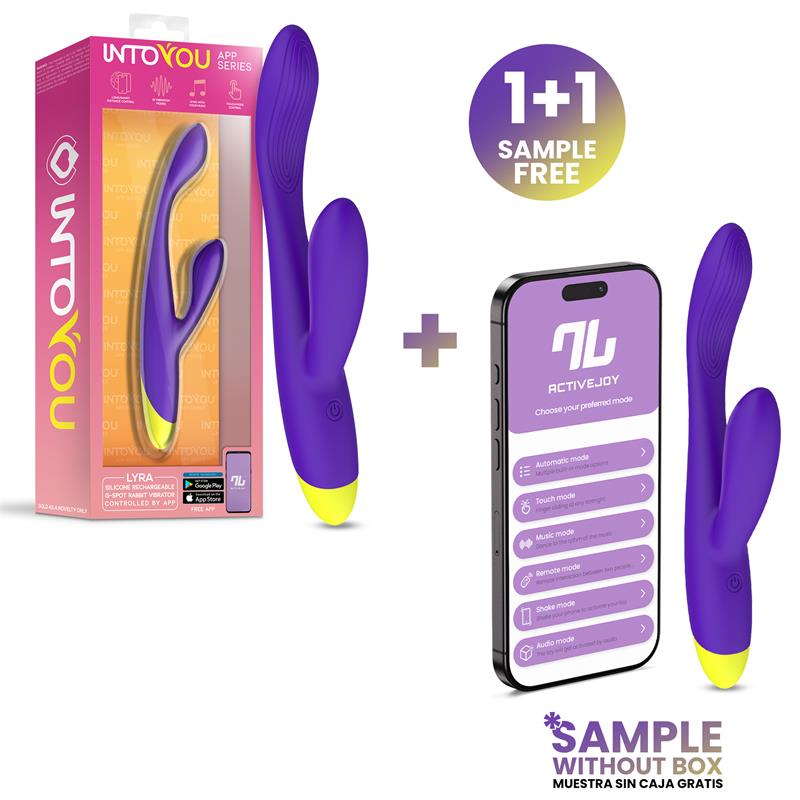 INTOYOU APP SERIES - PACK 1+1 LYRA VIBRADOR PUNTO G CON APP