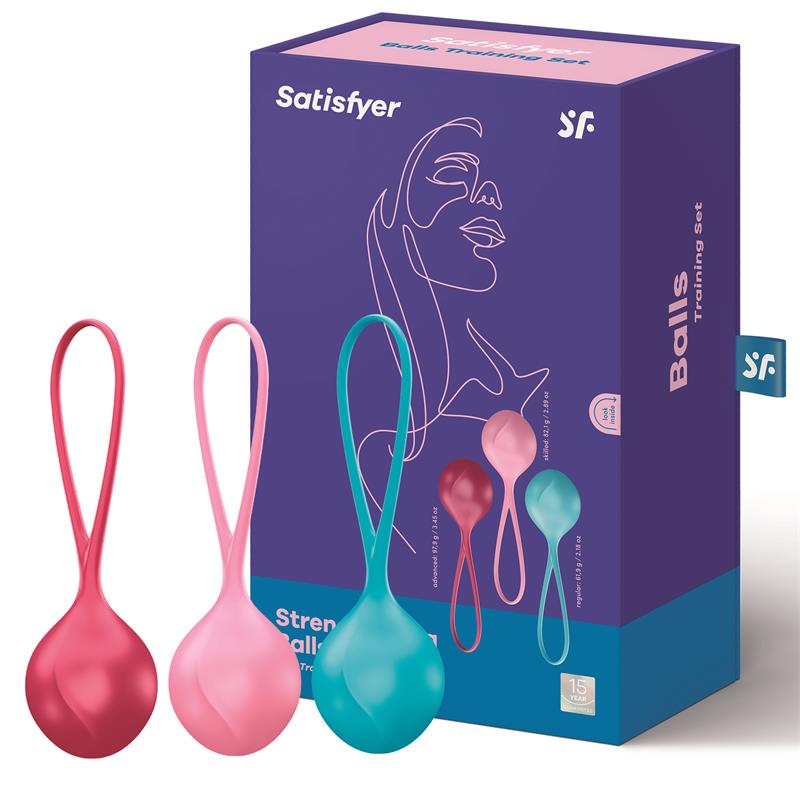 SATISFYER - PACK 3 BOLAS BEN-WA STRENGTHENING BALLS