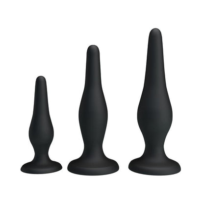 PRETTYLOVE - BUTT PLUG SET OF 3 CLAVE 35