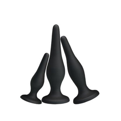 PRETTYLOVE - BUTT PLUG SET OF 3 CLAVE 35