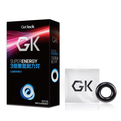 CHISA - PACK DE 10 ANILLOS PARA EL PENE