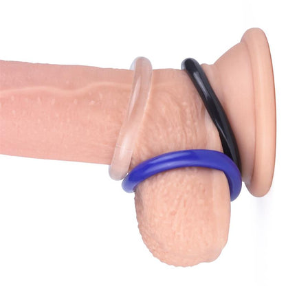 LOVETOY - PACK DE 3 ANILLOS PARA EL PENE POWER PLUS