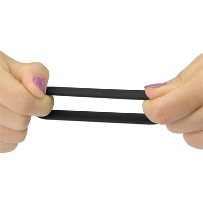 LOVETOY - PACK DE 3 ANILLOS PARA EL PENE POWER RING NEGRO
