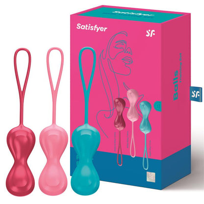 SATISFYER - PACK DE 3 BOLAS BEN-WA POWER BALLS