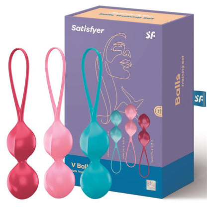 SATISFYER - PACK DE 3 BOLAS BEN-WA V-BALLS