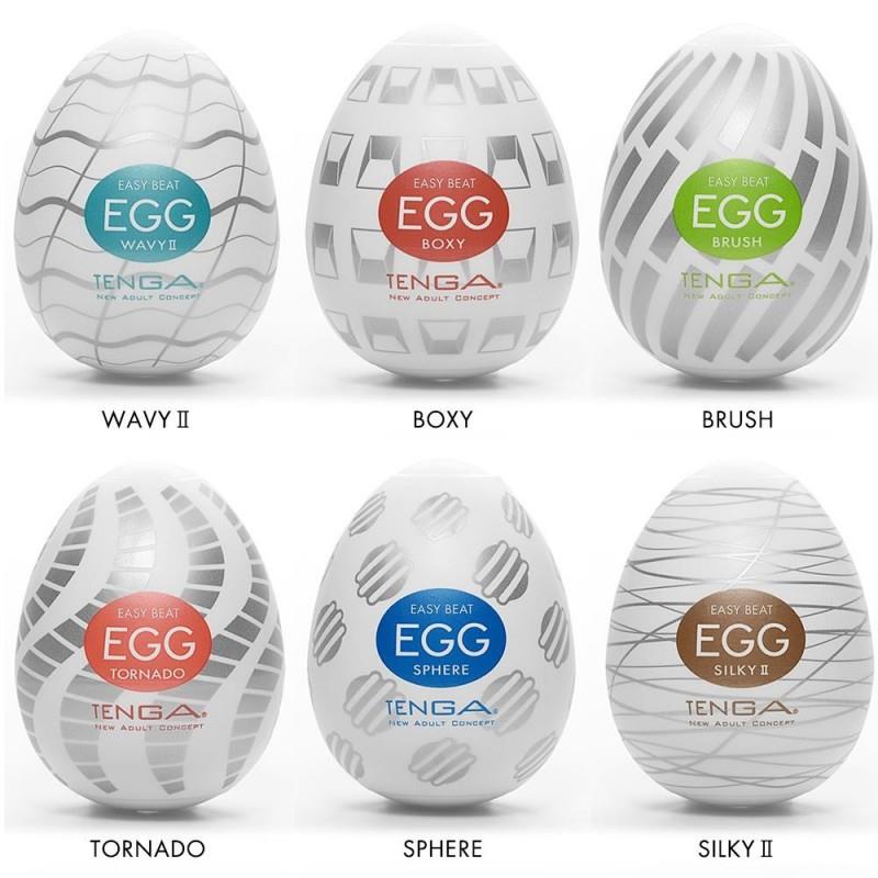 TENGA - PACK DE 6 HUEVOS TENGA EGG STANDARD PACKAGE