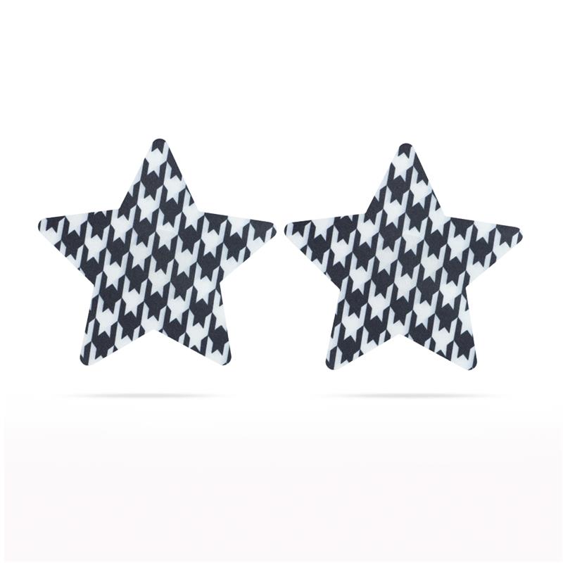 LOVETOY - PACK PEZONERAS ESTRELLA ROJO Y NEGRO