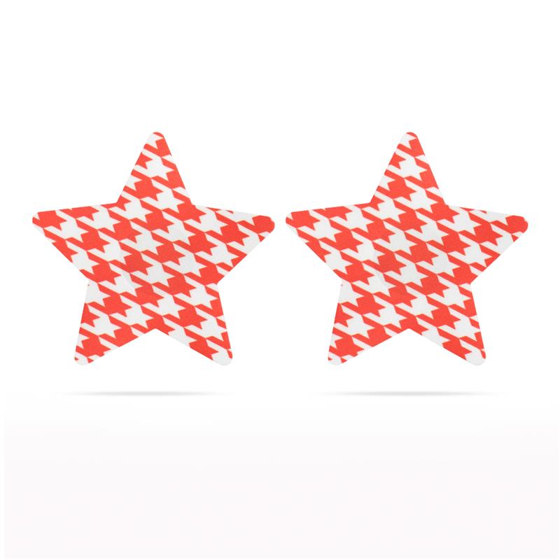 LOVETOY - PACK PEZONERAS ESTRELLA ROJO Y NEGRO