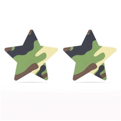 LOVETOY - PACK PEZONERAS ESTRELLA Y CORAZÓN CAMUFLAJE