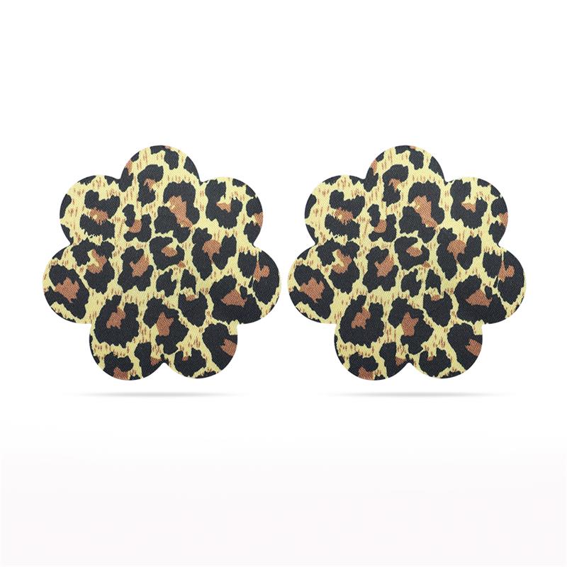 LOVETOY - PACK PEZONERAS FLOR Y CORAZÓN  LEOPARDO