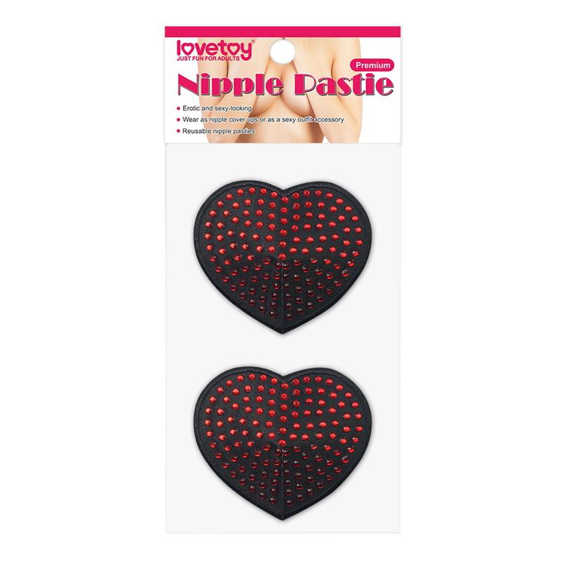 LOVETOY - PACK PEZONERAS REUTILIZABLES CORAZÓN