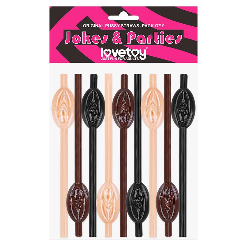 LOVETOY - PAJITA DE VAGINA PACK DE 9