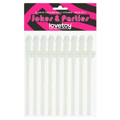 LOVETOY - PAJITAS DE PENE BRILLAN EN LA OSCURIDAD PACK DE 9