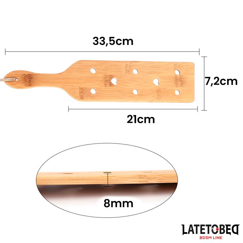 LATETOBED BDSM LINE - PALA BAMBOO 34 CM