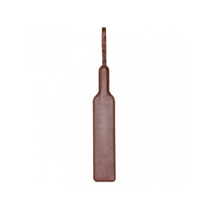 BONDAGE PLAY - PALA CUERO MARRÓN 40CM