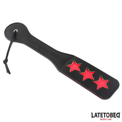 LATETOBED BDSM LINE - PALA DOBLE CAPA CON ESTRELLAS 32 CM