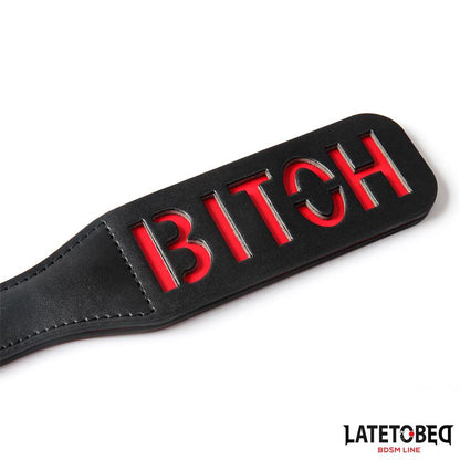 LATETOBED BDSM LINE - PALA DOBLE CAPA LEMA BITCH 32 CM