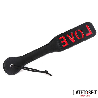 LATETOBED BDSM LINE - PALA DOBLE CAPA LEMA LOVE 32 CM