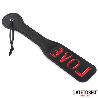 LATETOBED BDSM LINE - PALA DOBLE CAPA LEMA LOVE 32 CM