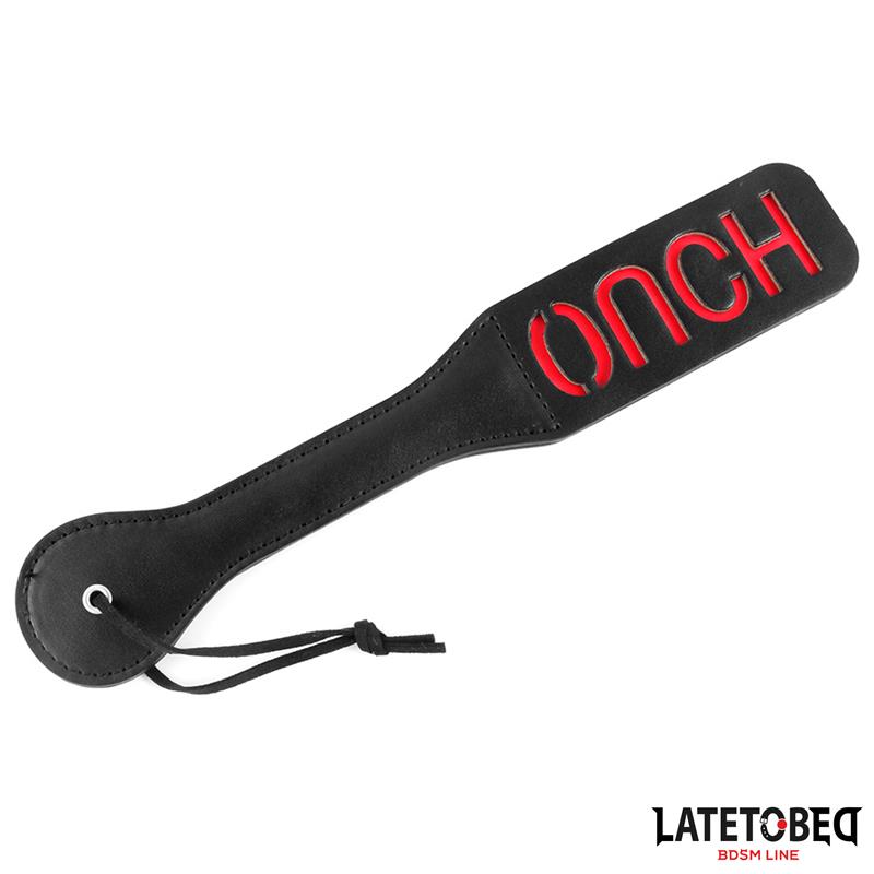 LATETOBED BDSM LINE - PALA DOBLE CAPA LEMA OUCH 32 CM