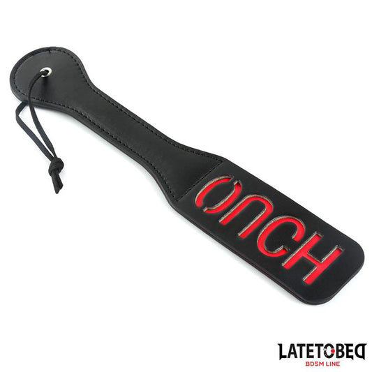 LATETOBED BDSM LINE - PALA DOBLE CAPA LEMA OUCH 32 CM