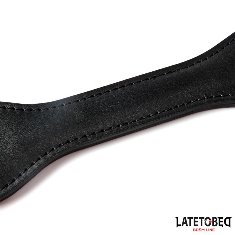 LATETOBED BDSM LINE - PALA DOBLE CAPA LEMA SLUT 32 CM