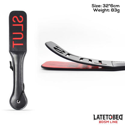 LATETOBED BDSM LINE - PALA DOBLE CAPA SLUT 32 CM