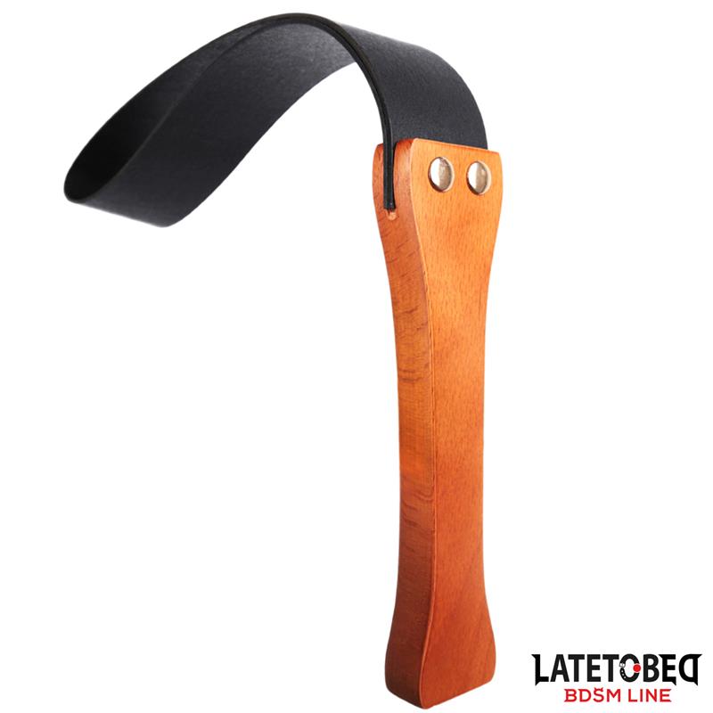 LATETOBED BDSM LINE - PALA FLEXIBLE CON MANGO DE MADERA 51 CM